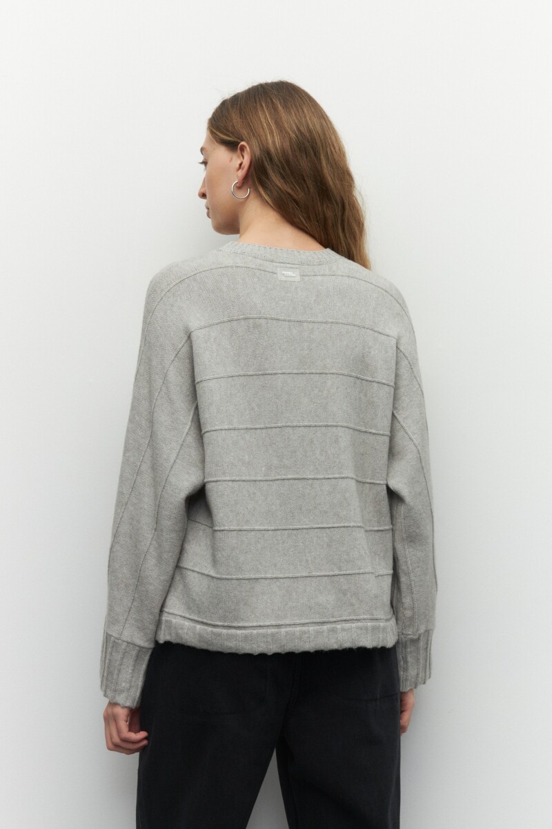 SWEATER SUREÑO Gris Melange