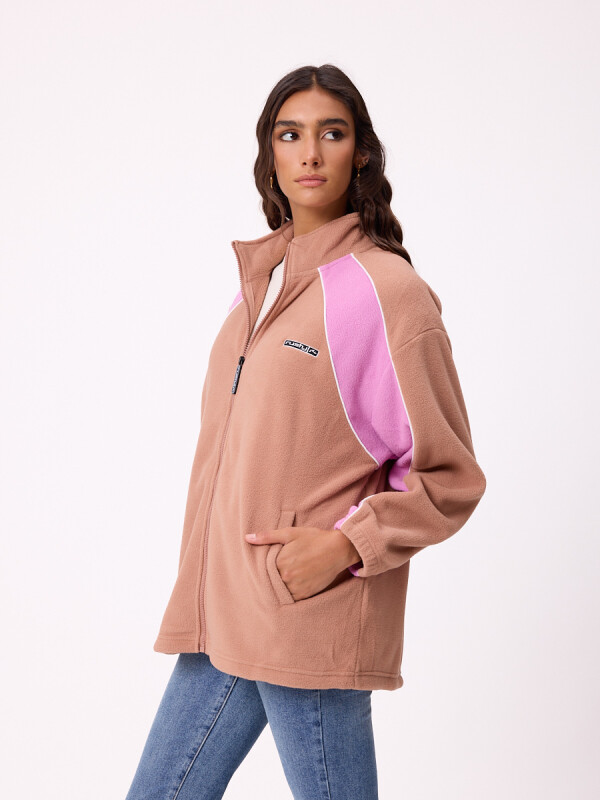 CAMPERA HARRIE RUSTY ( POLAR ) Rosa Viejo