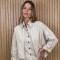 Sobrecamisa Greta Puro Lino Beige Melange