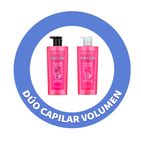 DÚO CAPILAR SHAMPOO + ACONDICIONADOR ADVANCED VOLUME AMPOULE (600ml) nutrición profunda, resistencia y gran vitalidad. DÚO CAPILAR SHAMPOO + ACONDICIONADOR ADVANCED VOLUME AMPOULE (600ml) nutrición profunda, resistencia y gran vitalidad.