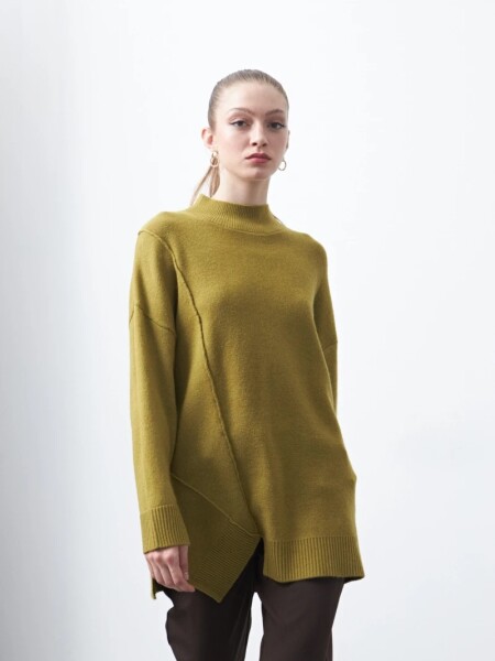 POLERA D.CASSIN CARLA PISTACHO