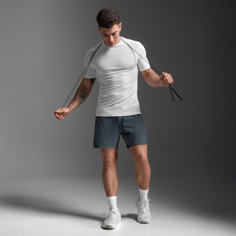 Short Training Motion 2-in-1 5 Inch Short Hombre Turbulence/black