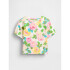 BF SS RELAXED PRINT T SUMMER FLORAL