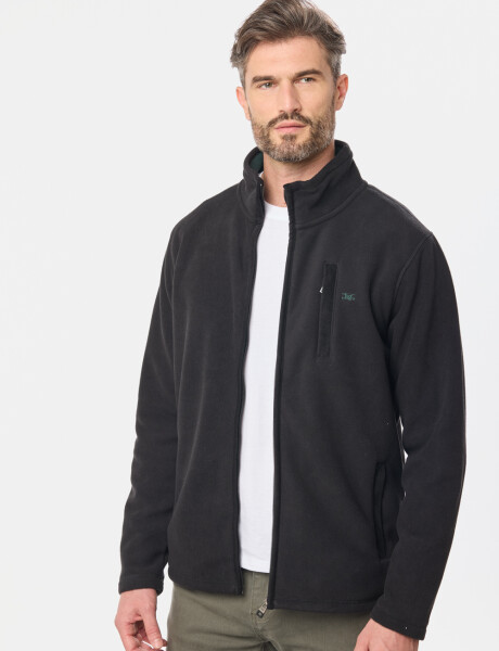 CAMPERA POLAR DE ABRIGO Negro