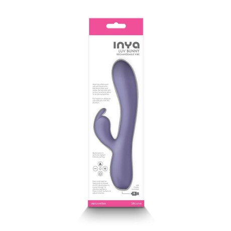 Vibrador Rabbit Estimulador Inya Luv Bunny Violeta