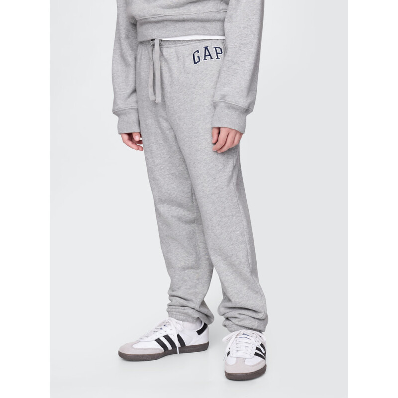 V-FRCH FT BAS HERITAGE LOGO JOG LIGHT HEATHER GREY B08