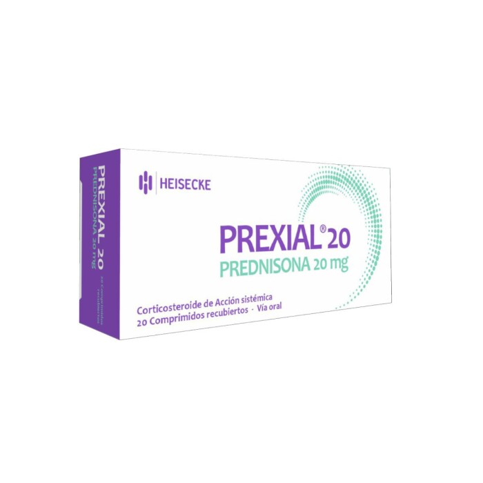 PREXIAL 20 MG X 20 COMP. REC. única