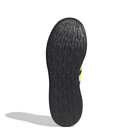 Championes de Hombre Adidas Lite Racer 4.0 Negro - Amarillo Limon