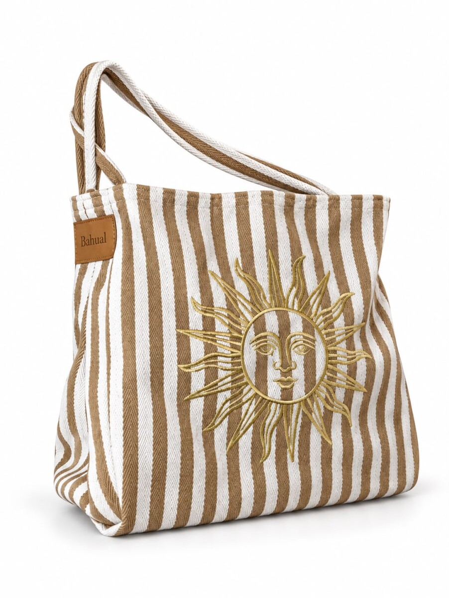 Bolso Lona Bagual - Marron 