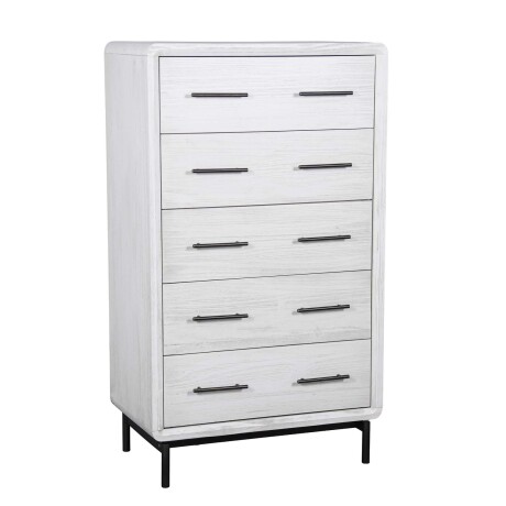 CÓMODA CAJONERA MADERA BLANCO WESTBROOK