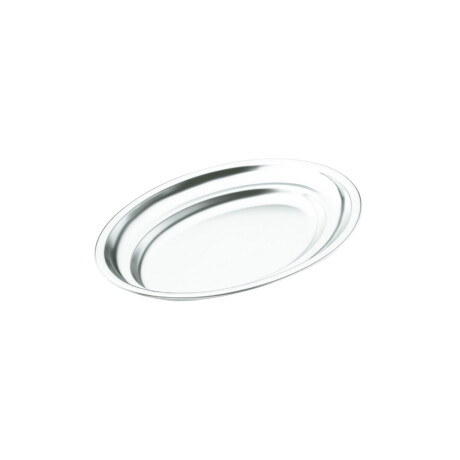 Fuente Oval de Acero Inoxidable 30 cm Fuente Oval de Acero Inoxidable 30 cm