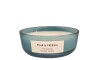 Vela en frasco - Vidrio Celeste Cott Vela en frasco - Vidrio Celeste Cott