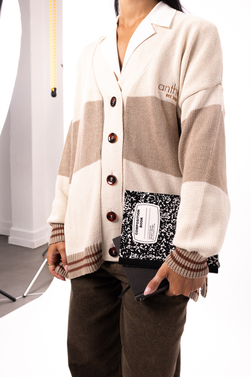 Cardigan GLORY Beige