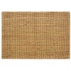 Alfombra felpudo en yute natural 45x75cm excelente calidad Yute Natural