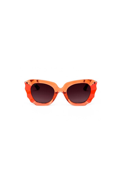 Tiwi Matisse Shiny Fluor Orange With Brown Lenses