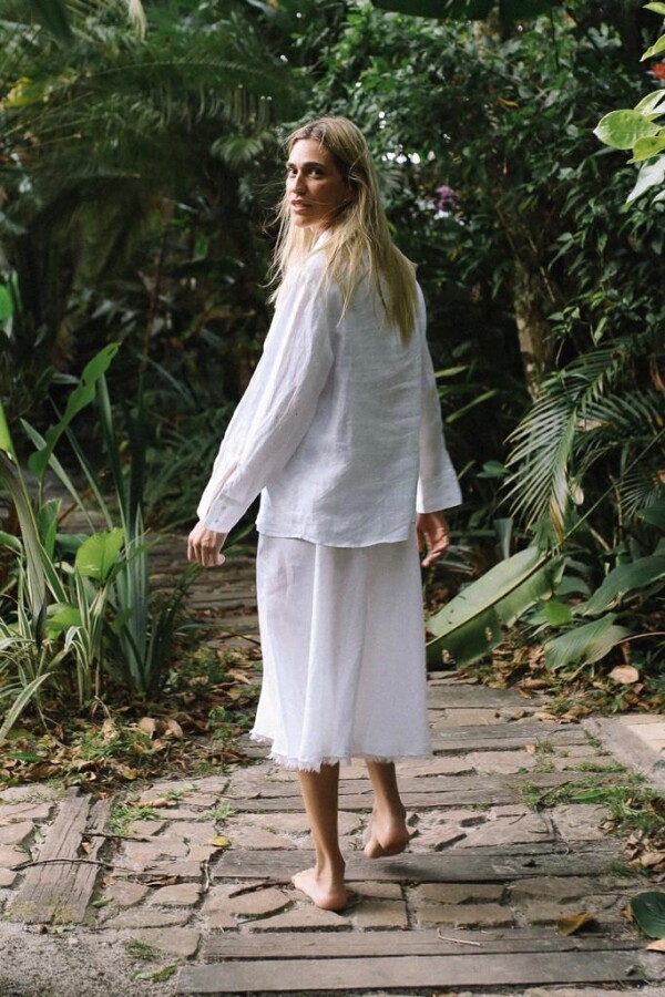 Camisa lino clásica Camisa lino clásica