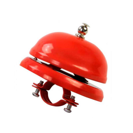 Timbre De Bicicleta Dia 77Mm 130Gr Dunlop Rojo