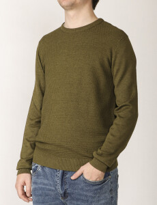 470987 SWEATER HARRINGTON LABEL Verde