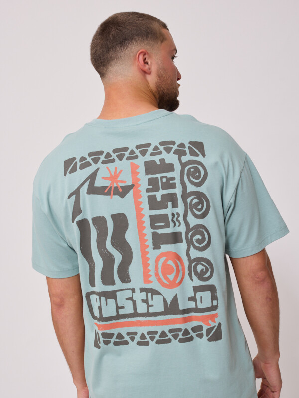 T-SHIRT BOBLU RUSTY Verde