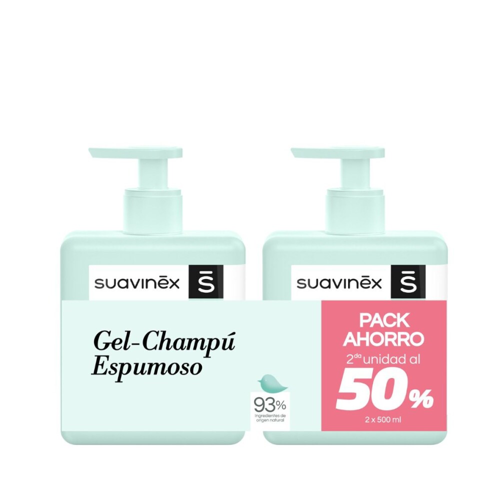 PROMO x2 shampoo suavinex gel espumoso 500ml PROMO x2 shampoo suavinex gel espumoso 500ml