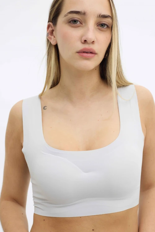 Bralette Silvina Gris Claro