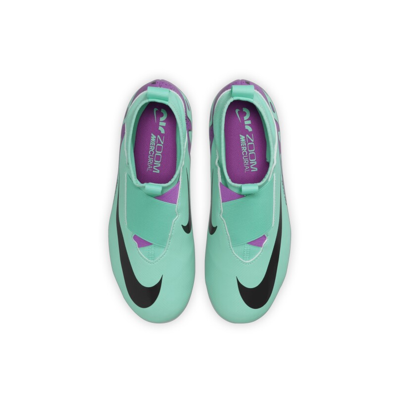 NIKE JR ZOOM MERCURIAL SUPERFLY 9 ACADEMY Green