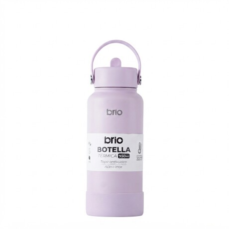 Botella Térmica Brio 950ml Acero Inox Lavanda