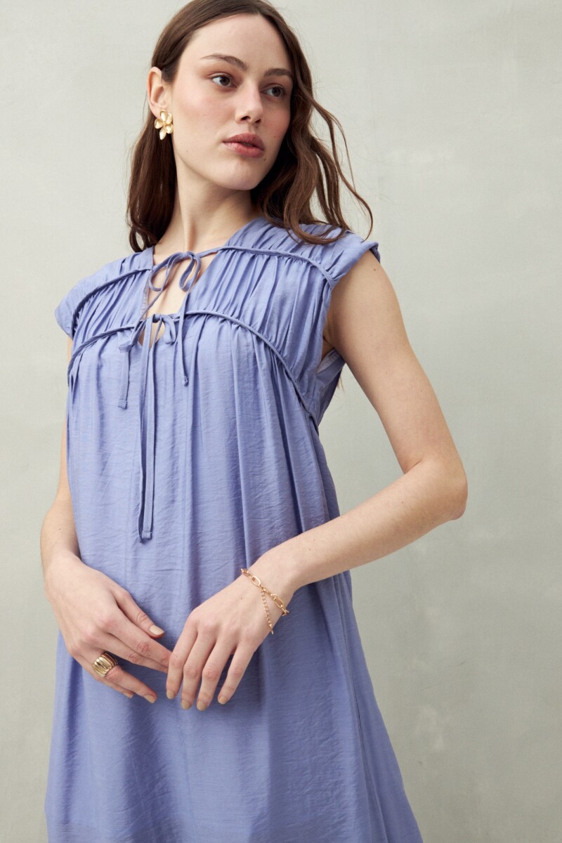 VESTIDO WILLA Azul Lavado