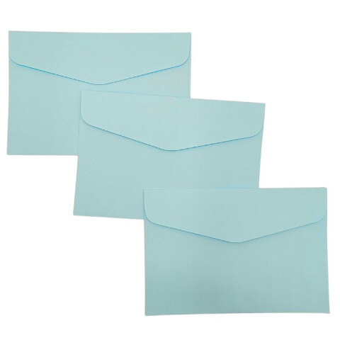 Sobre de Papel Grande x10 Und Celeste