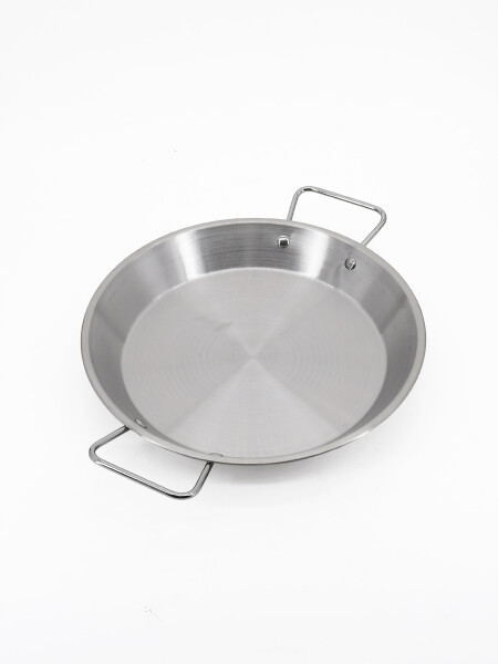 PAELLERA PARA 2 PERSONAS PLATEADO
