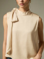 Blusa Panyel Beige Claro
