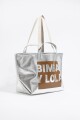 BOLSO SHOPPER Plata