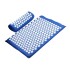 Colchoneta Mat + Almohada Acupuntura Masajeador Relajación Color Variante Azul