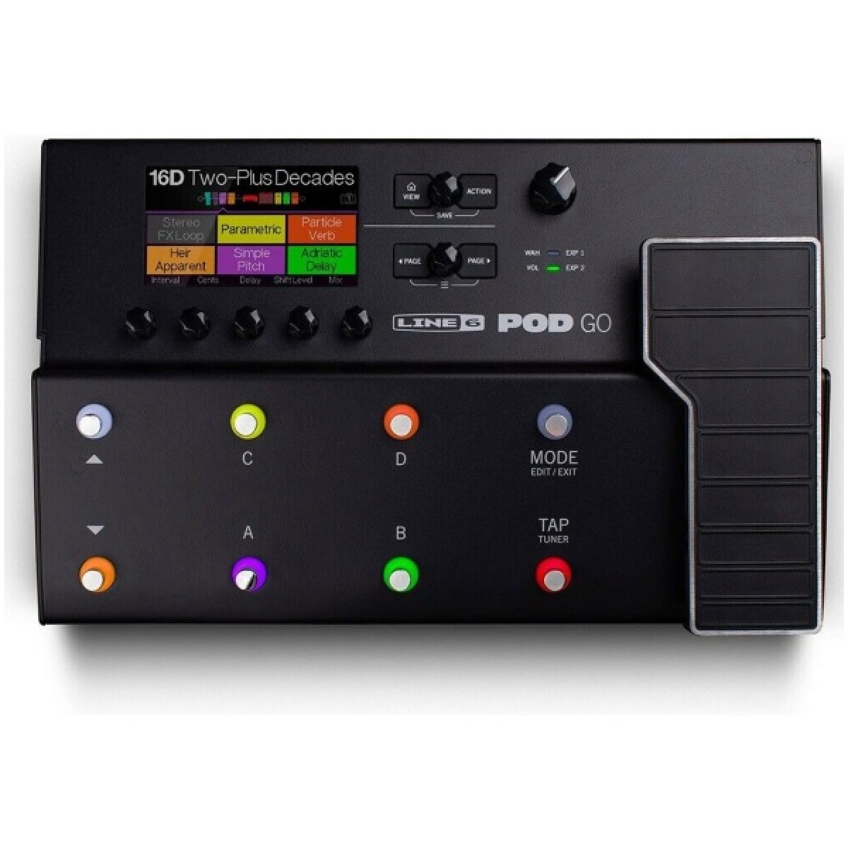 Pedalera Multiefectos Para Guitarra Line 6 Pod Go 