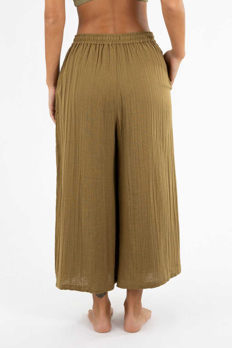 Pantalón tulum Olivar