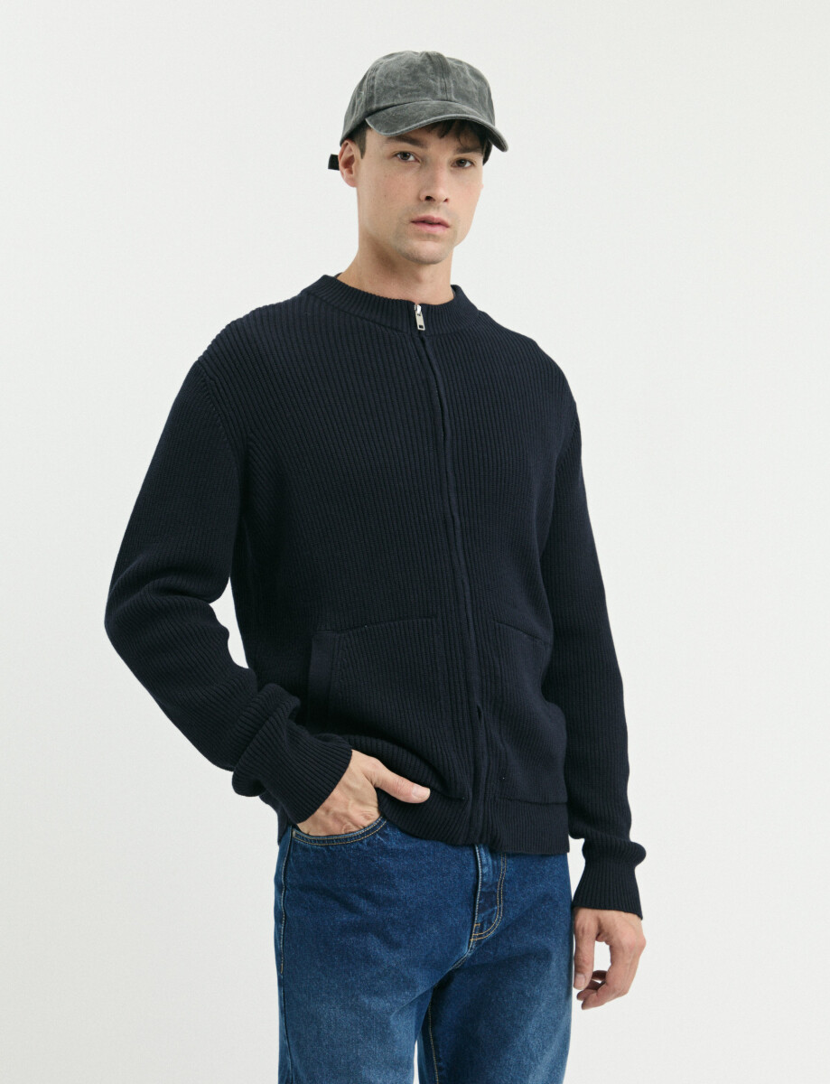 CARDIGAN HARRY - Azul Oscuro 