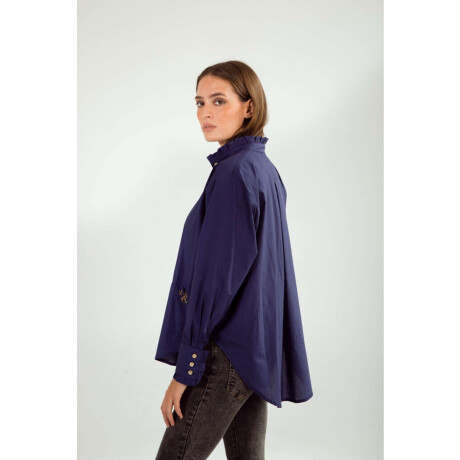 Camisa Onda Insect Azul