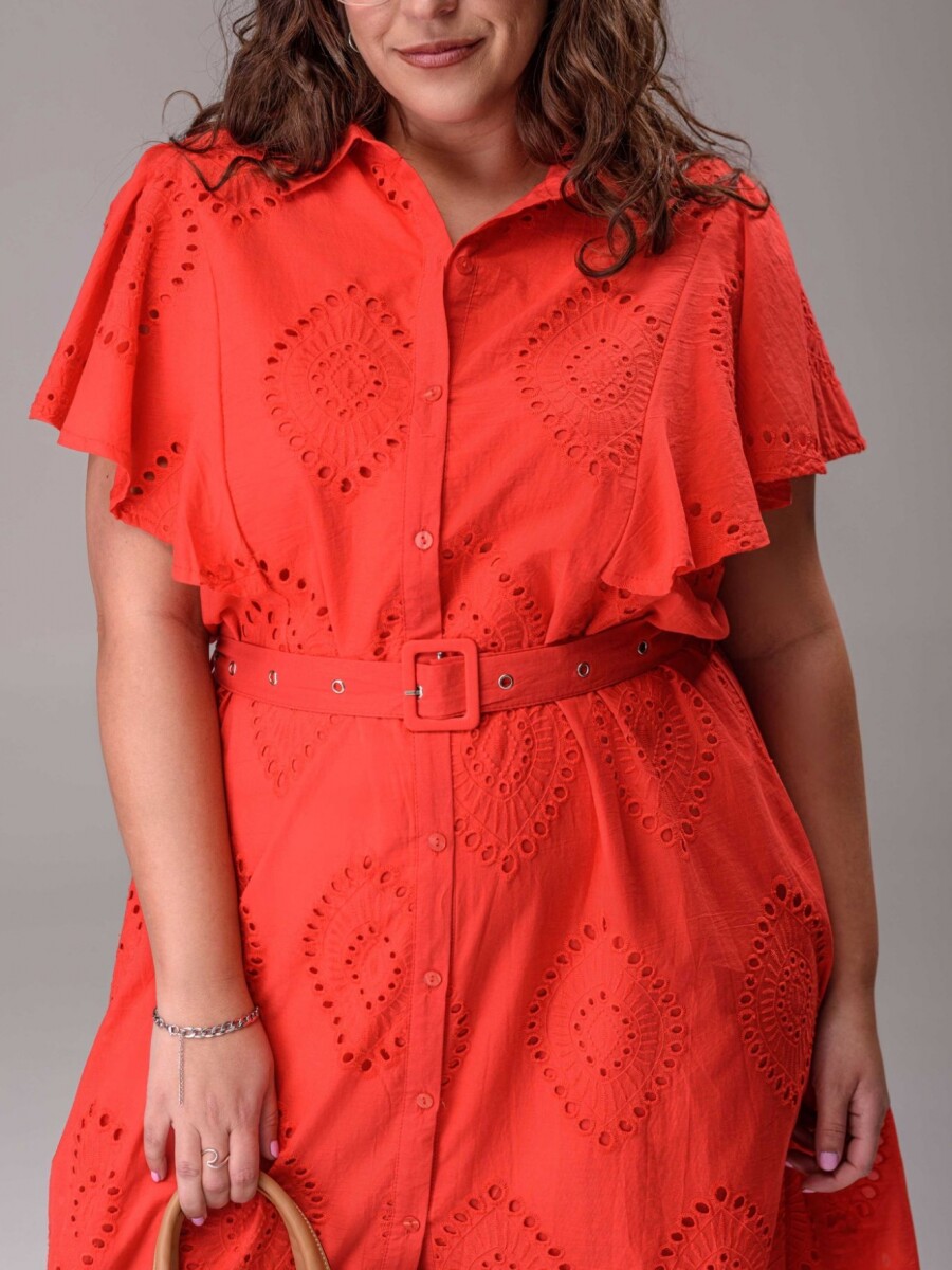Vestido Magnolia Rojo