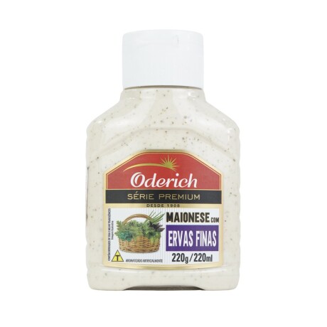MAYONESA ODERICH 220G PREMIUM CON HIERBAS FINAS MAYONESA ODERICH 220G PREMIUM CON HIERBAS FINAS