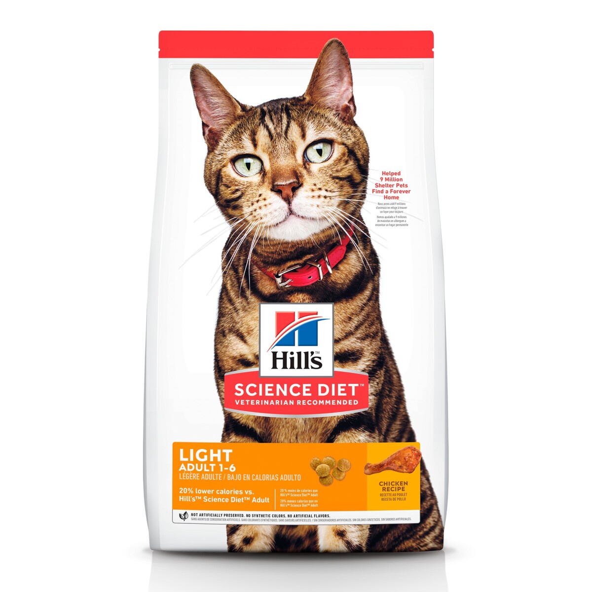HILLS FELINE ADULT LIGHT 3.2 KG 