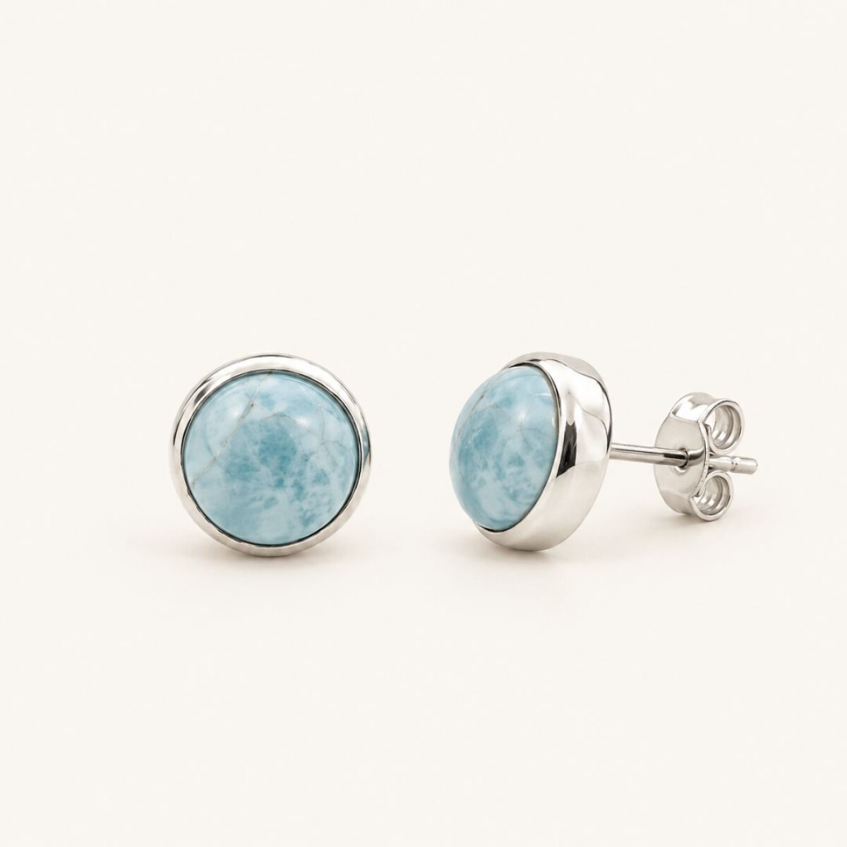 Caravanas Button N°2 - Plata 925 