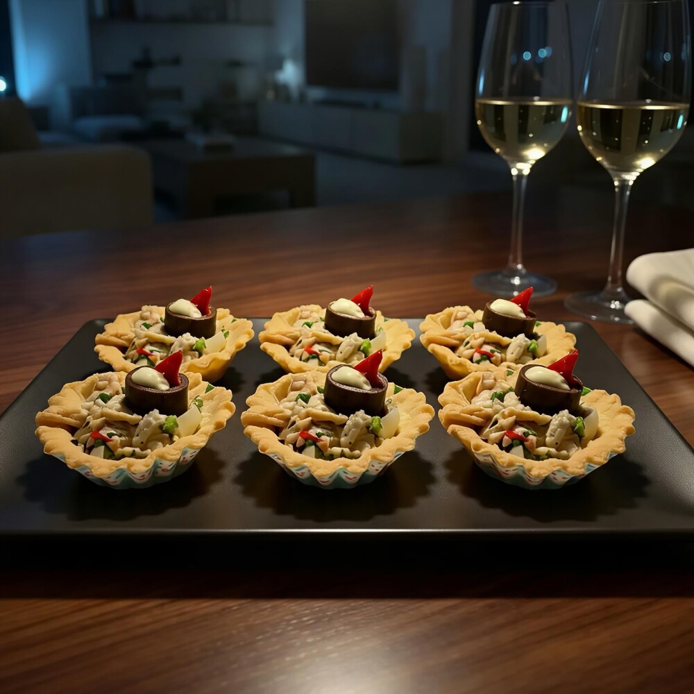 6 Canastitas de Atún 6 Canastitas de Atún