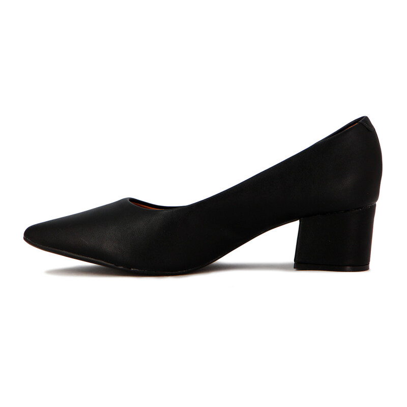 Zapato Vizzano Mujer Taco 5cm Cuadrado Negro