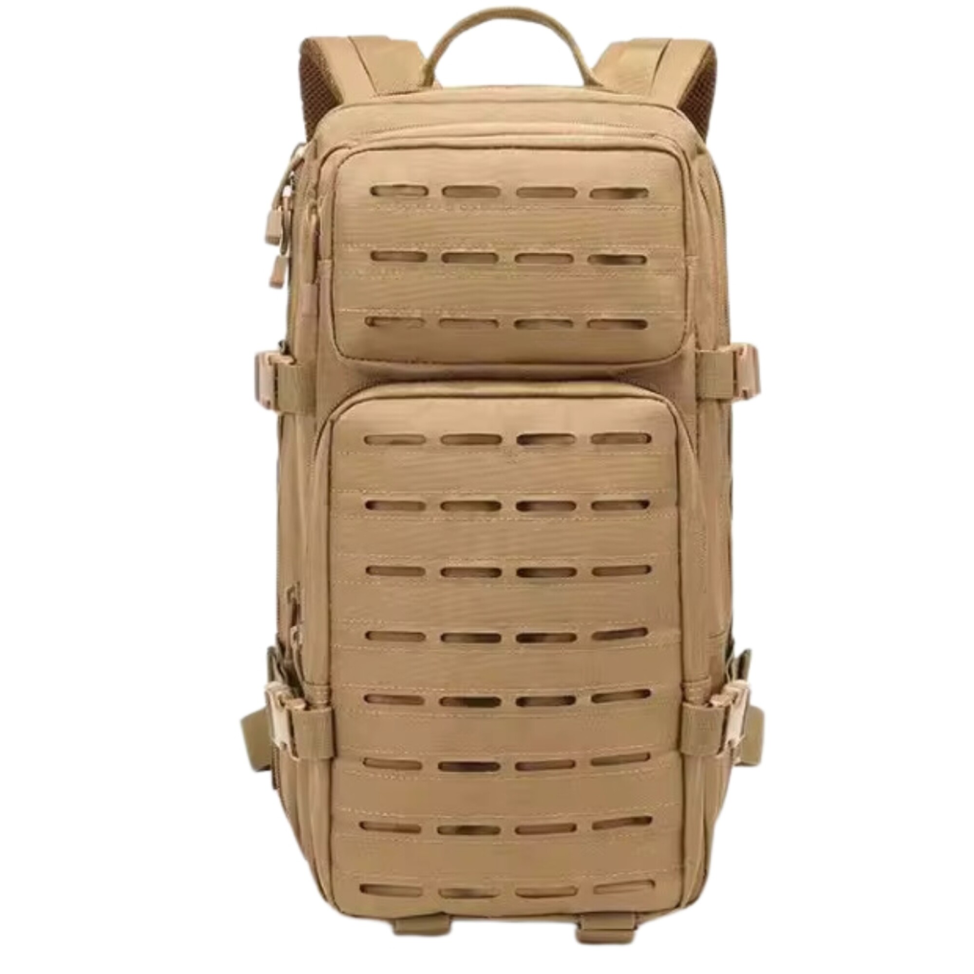 Mochila tactica 35 litros sistema Molle laser Caqui Aventureros