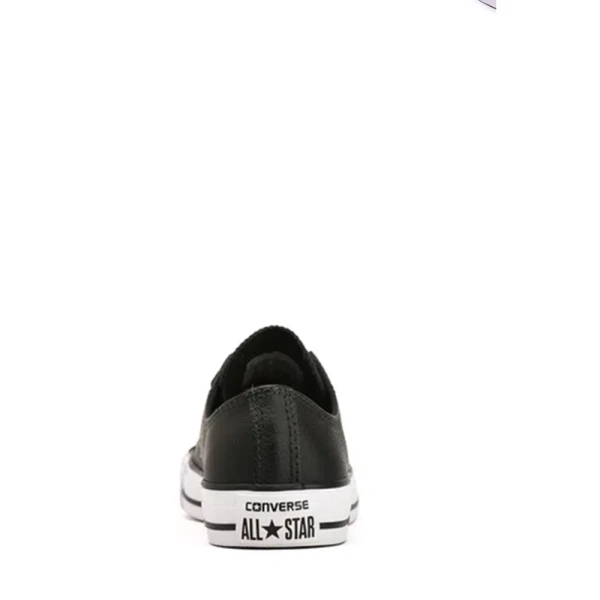 CHUCK TAYLOR OX LEATHER - CONVERSE NEGRO