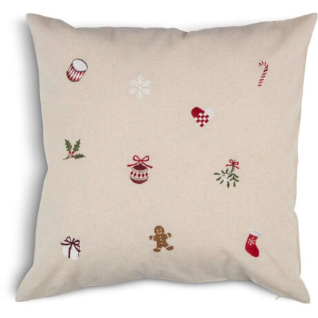 Funda De Almohadon Nellike 50X50 Cm Natural