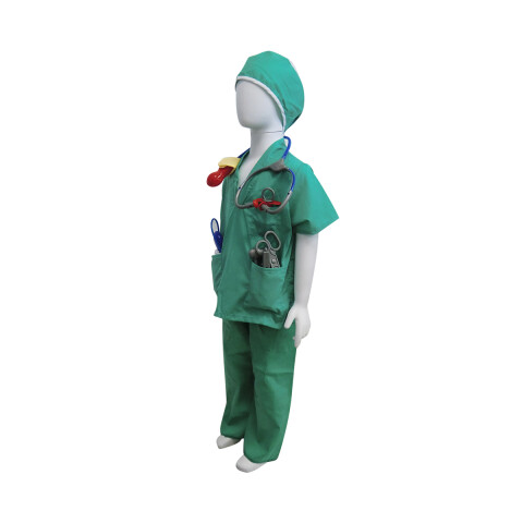 Disfraz de Doctor Infantil Con Accesorios Para Halloween U