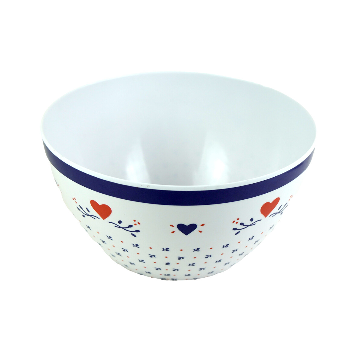 BOWL MELAMINA LINEA CORAZON 24.4X12.6CM 290GR 