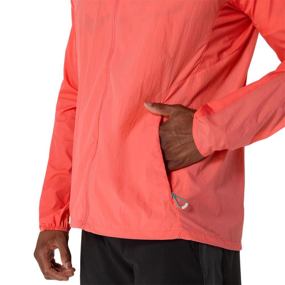 Road Packable Jacket - Hombre Coral Reef