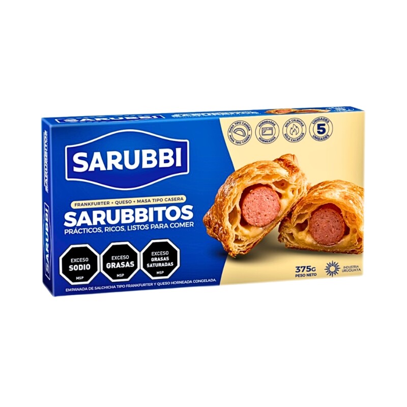 Sarubbitos - 5 ud. - 375 g Sarubbitos - 5 ud. - 375 g